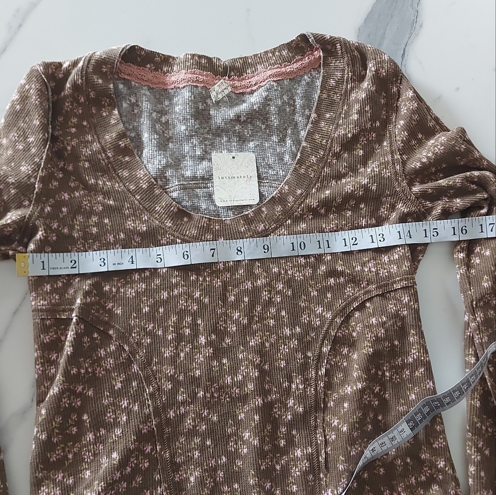 Free People Multicolor Bodysuit Earth Combo - Picture 6 of 8